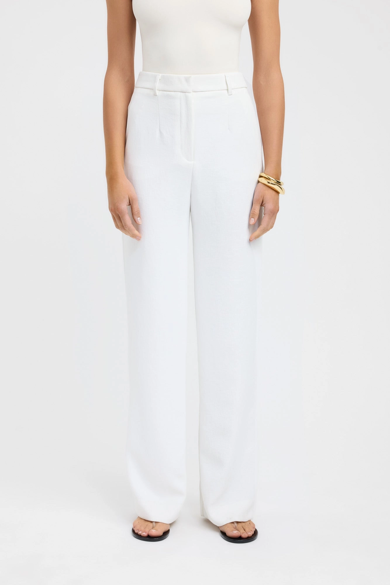 Temperature Regulating Fabric Sporty Comfort Fit Oyster Tailored Pant