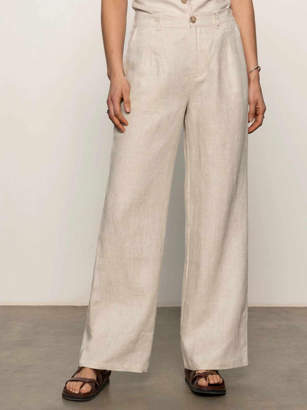 Performance Support Hopper Semi High Rise Pant Flax