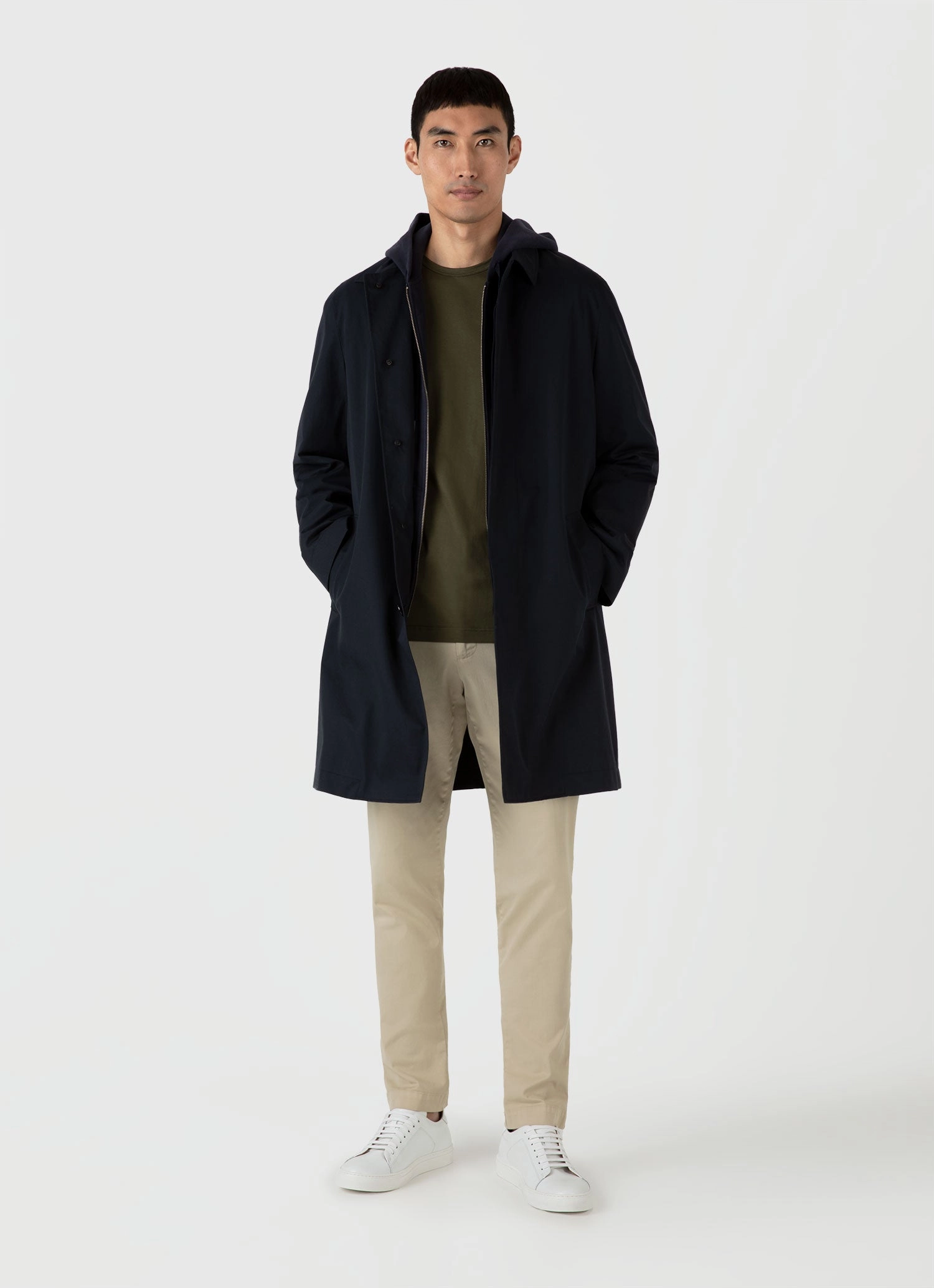 Colorfast Dye Trendy Design Men's Classic T-shirt in Pine Green