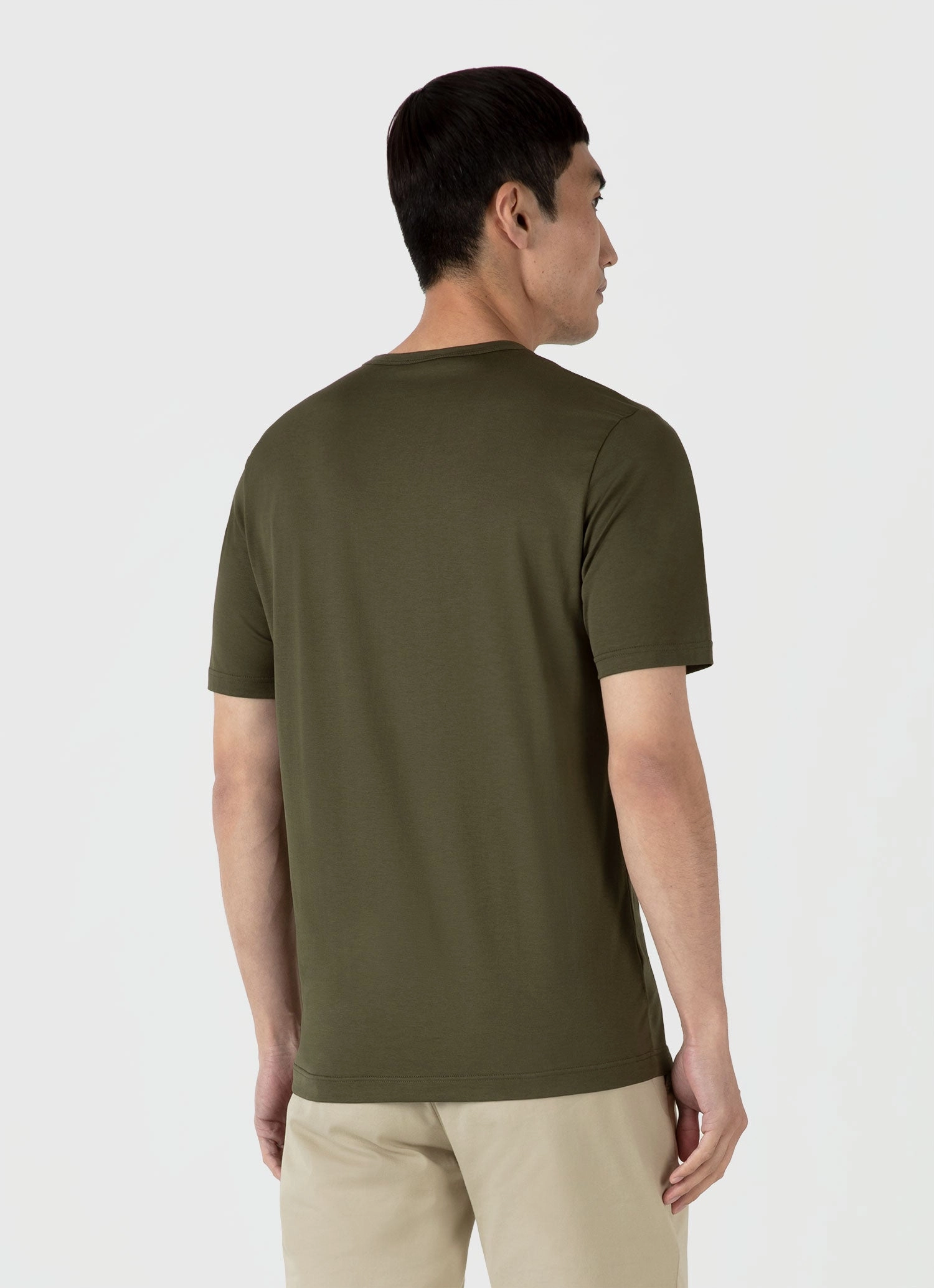 Comfortable Wear Men's Classic T-shirt in Pine Green