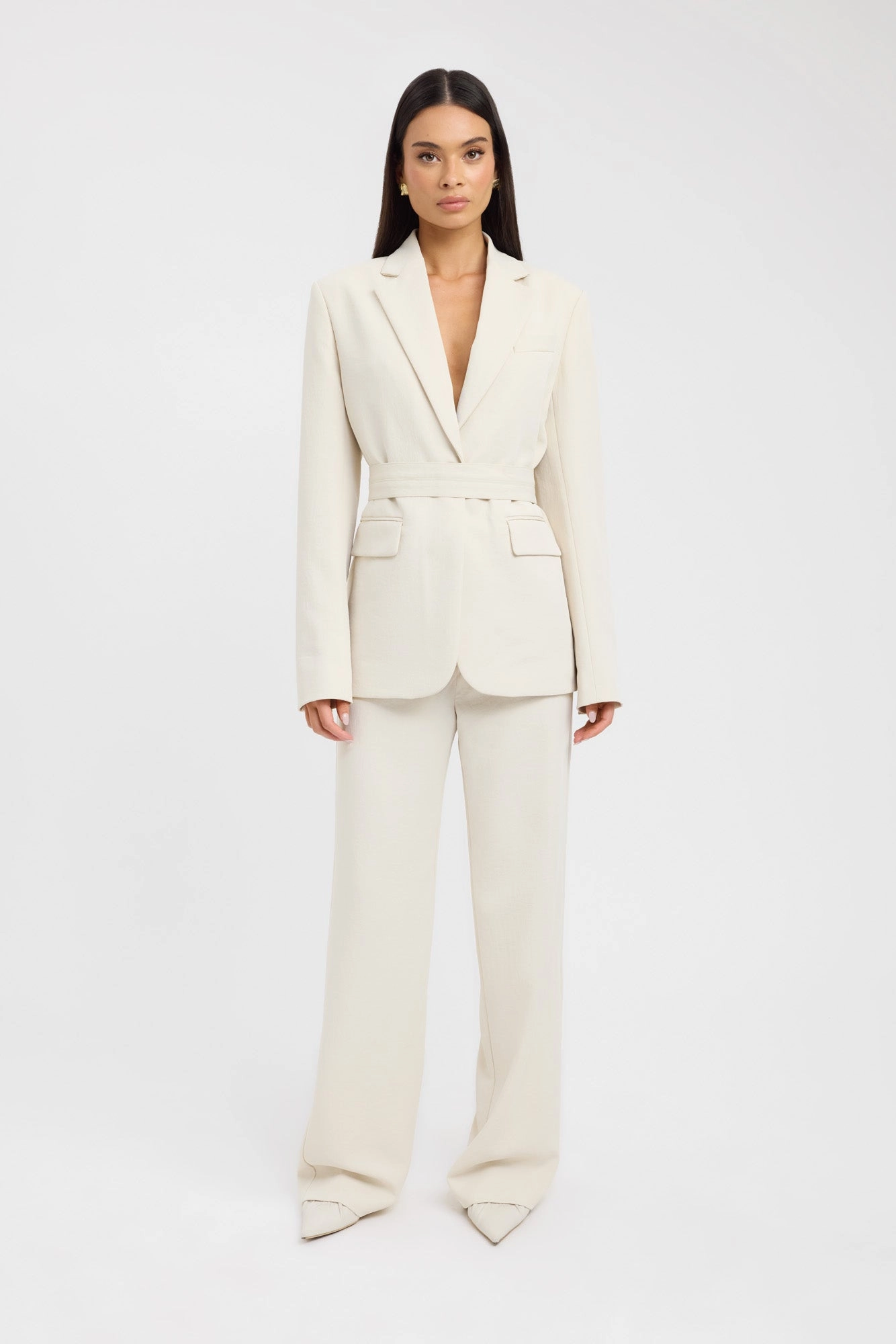 Ariel Button Blazer self - treat