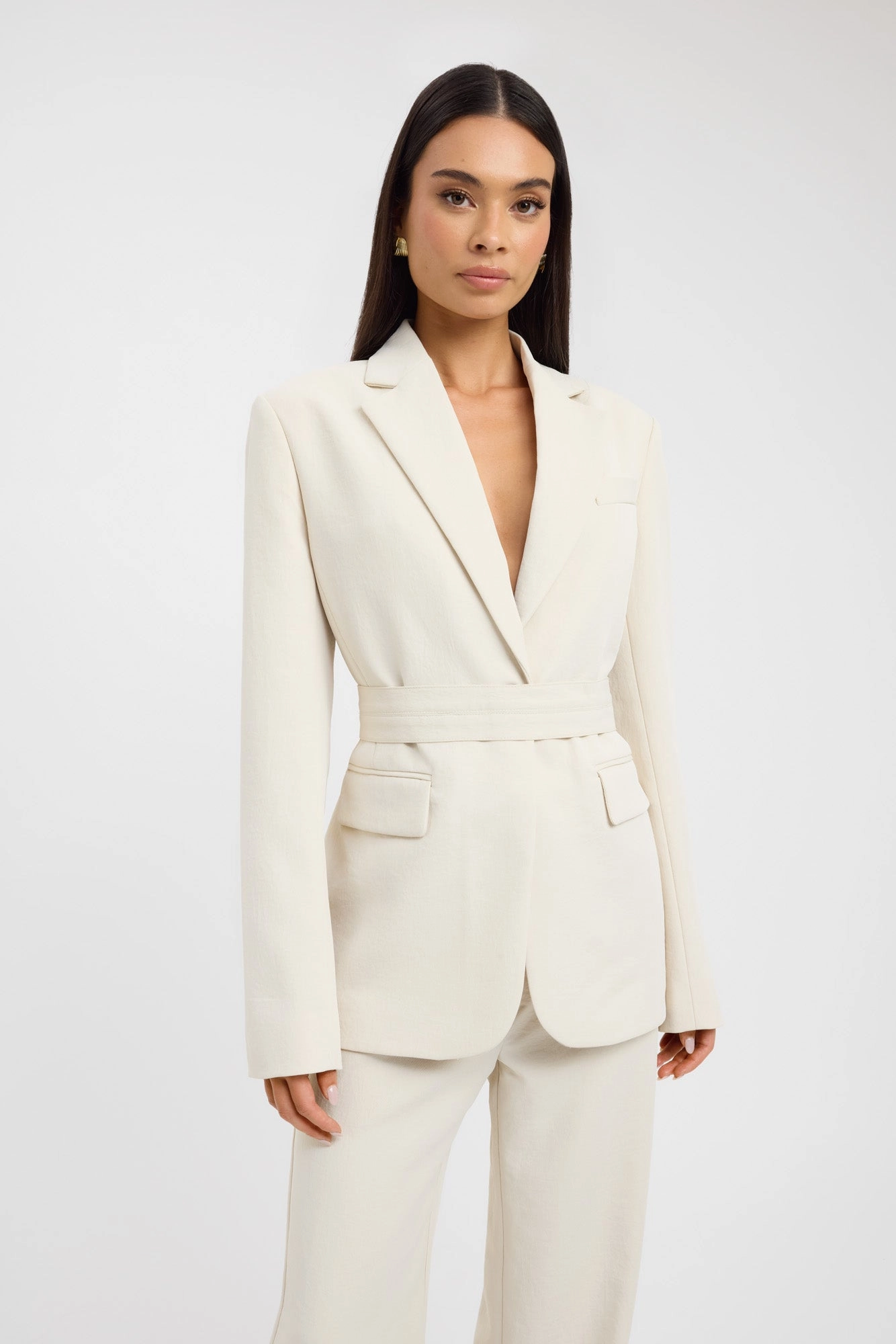 Ariel Button Blazer popular among adults