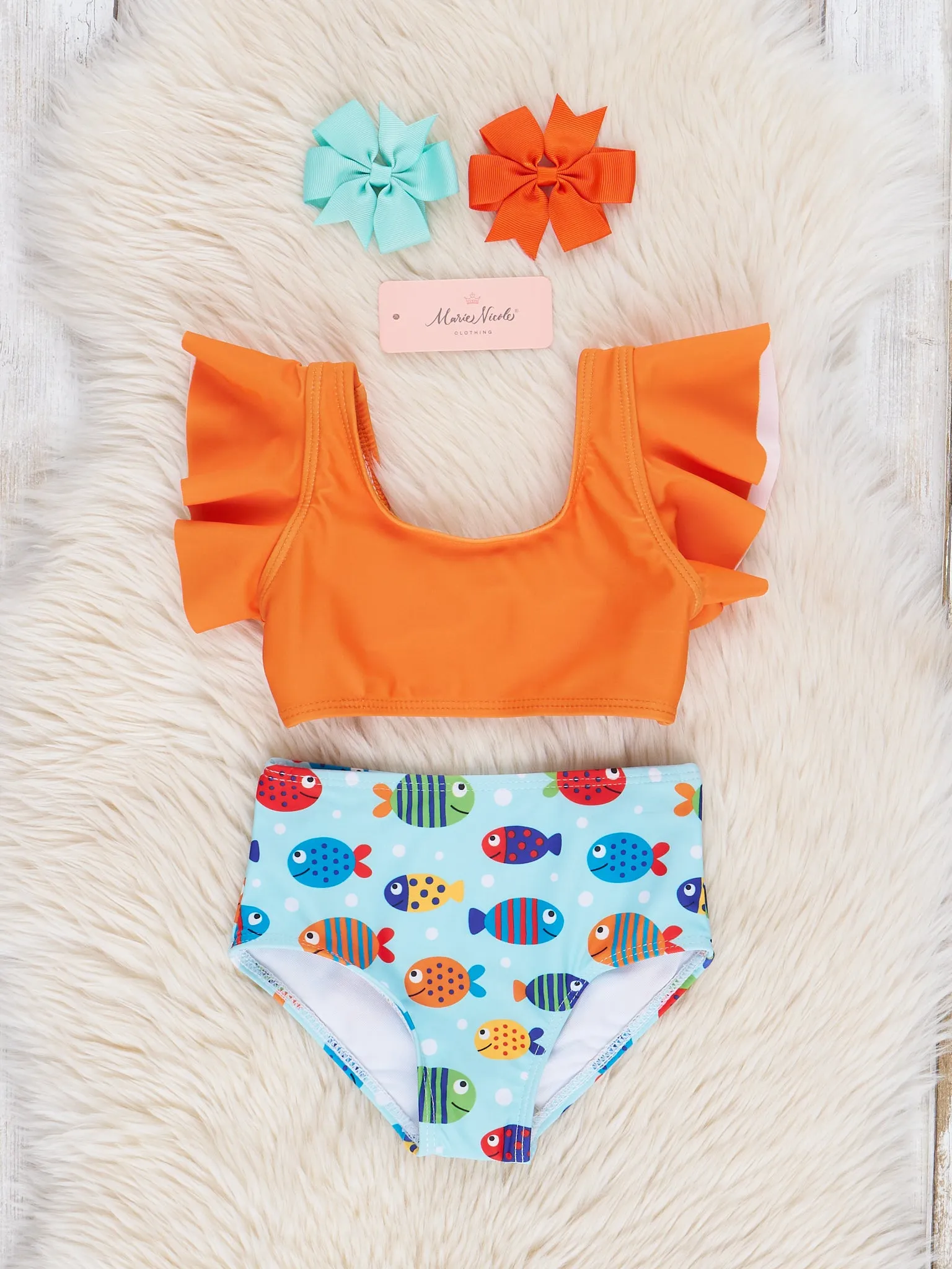 Family Fish Fun Swimsuits