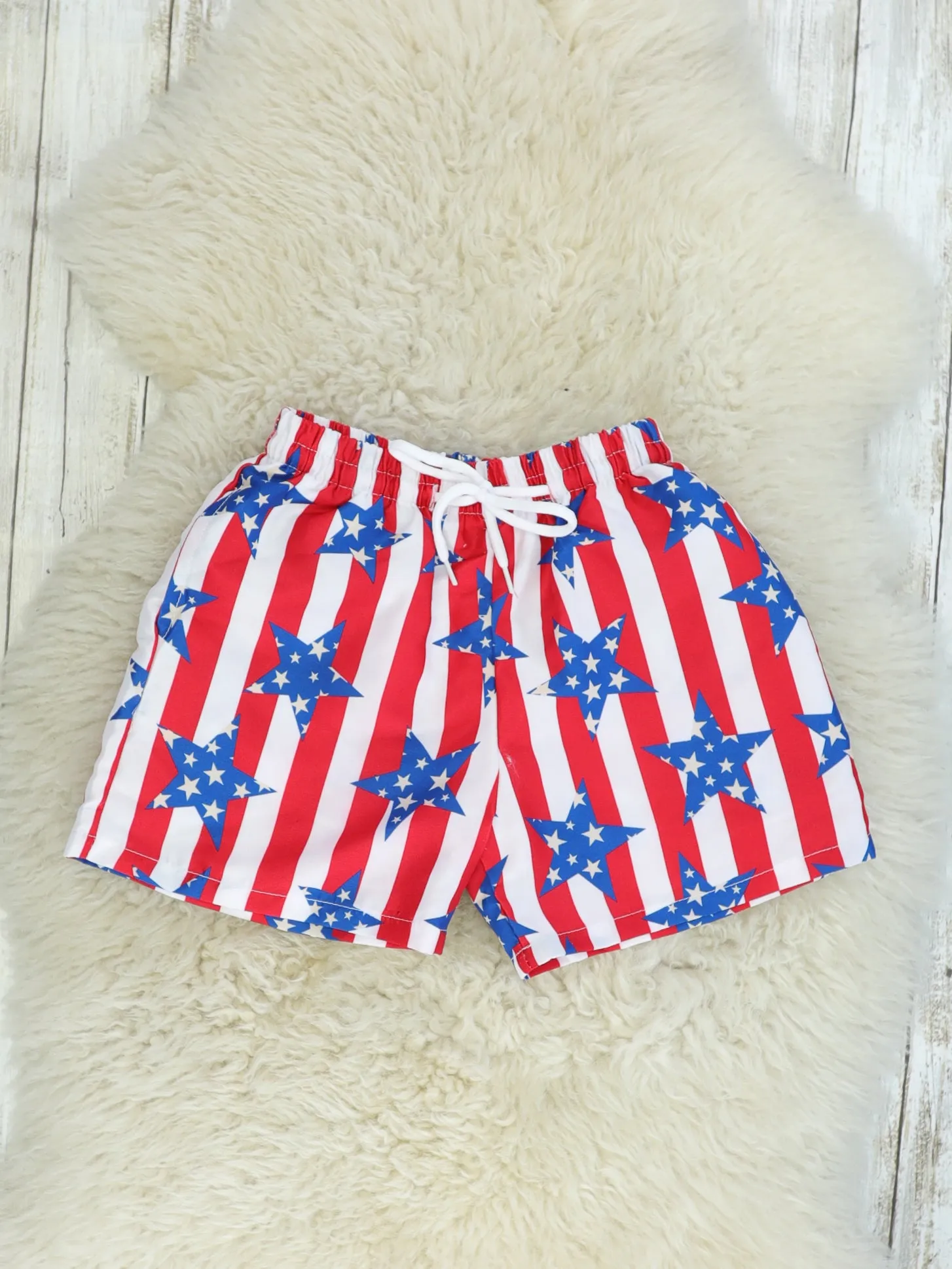 Family Red, White, & Blue Star Swimsuit
