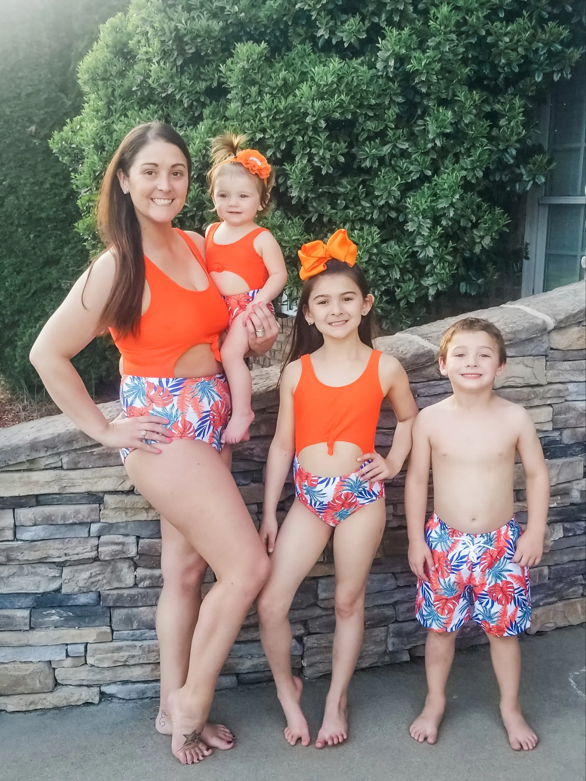 Family Tropical Swimsuit