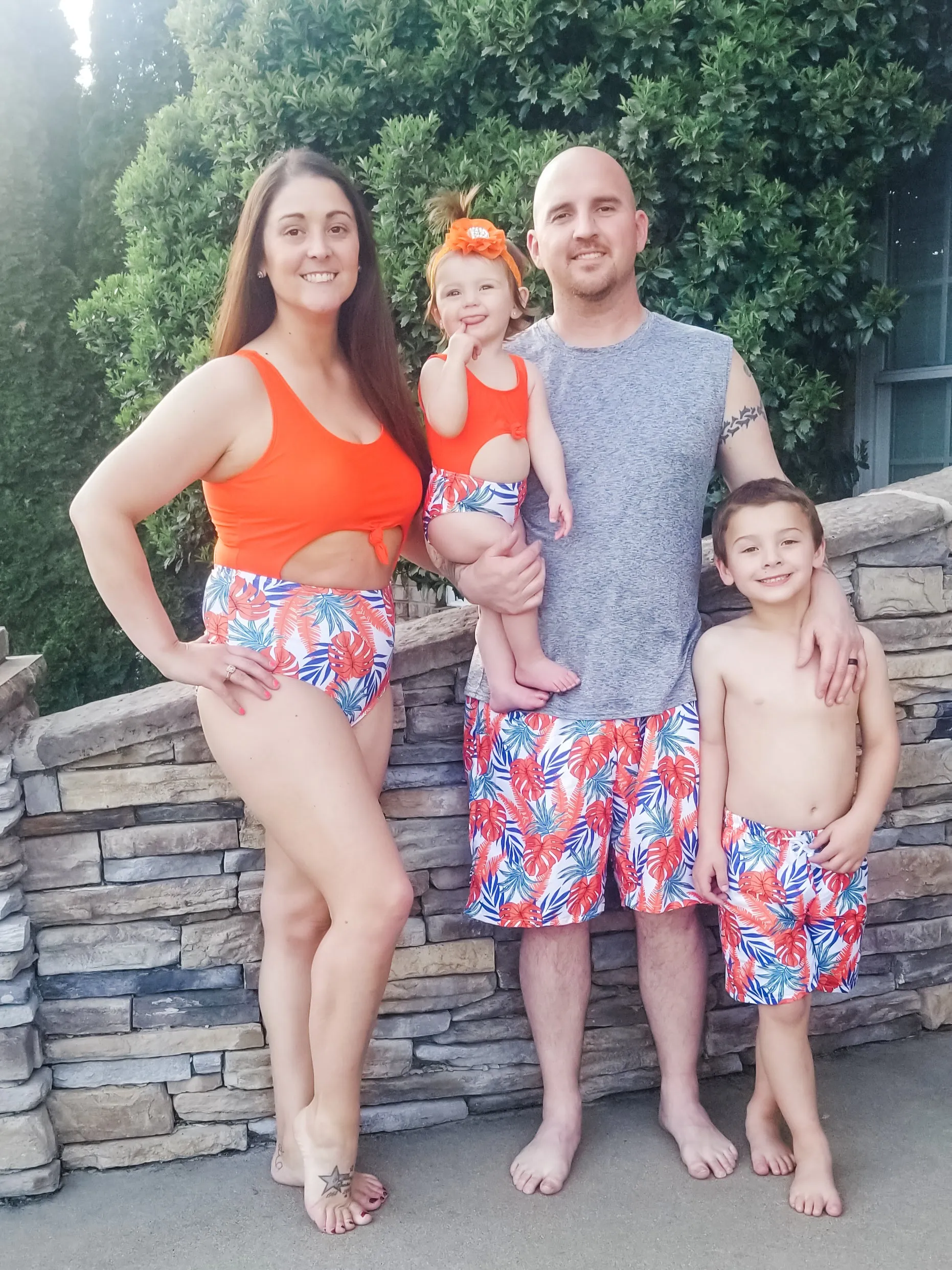 Family Tropical Swimsuit