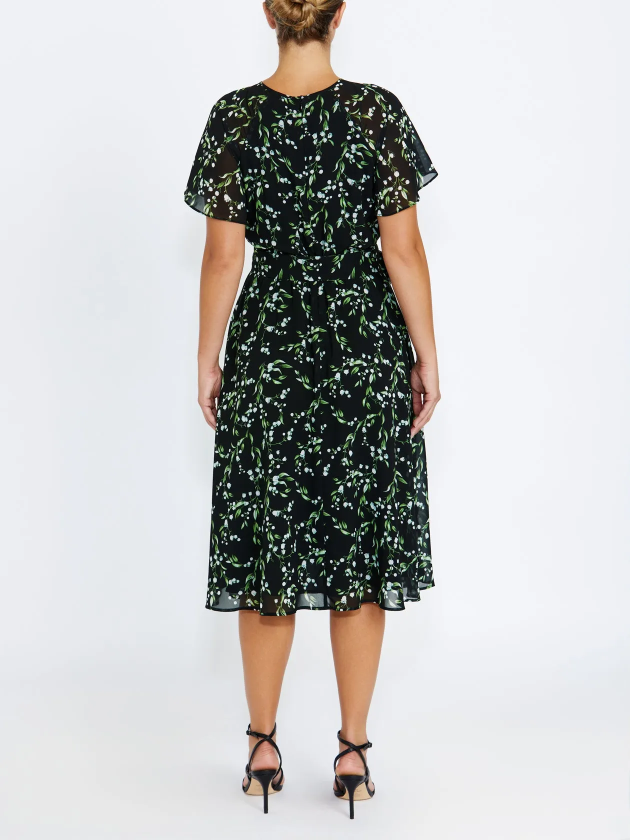 Gender Fluid Relaxed and Effortless Ainara Valley Chiffon Dress