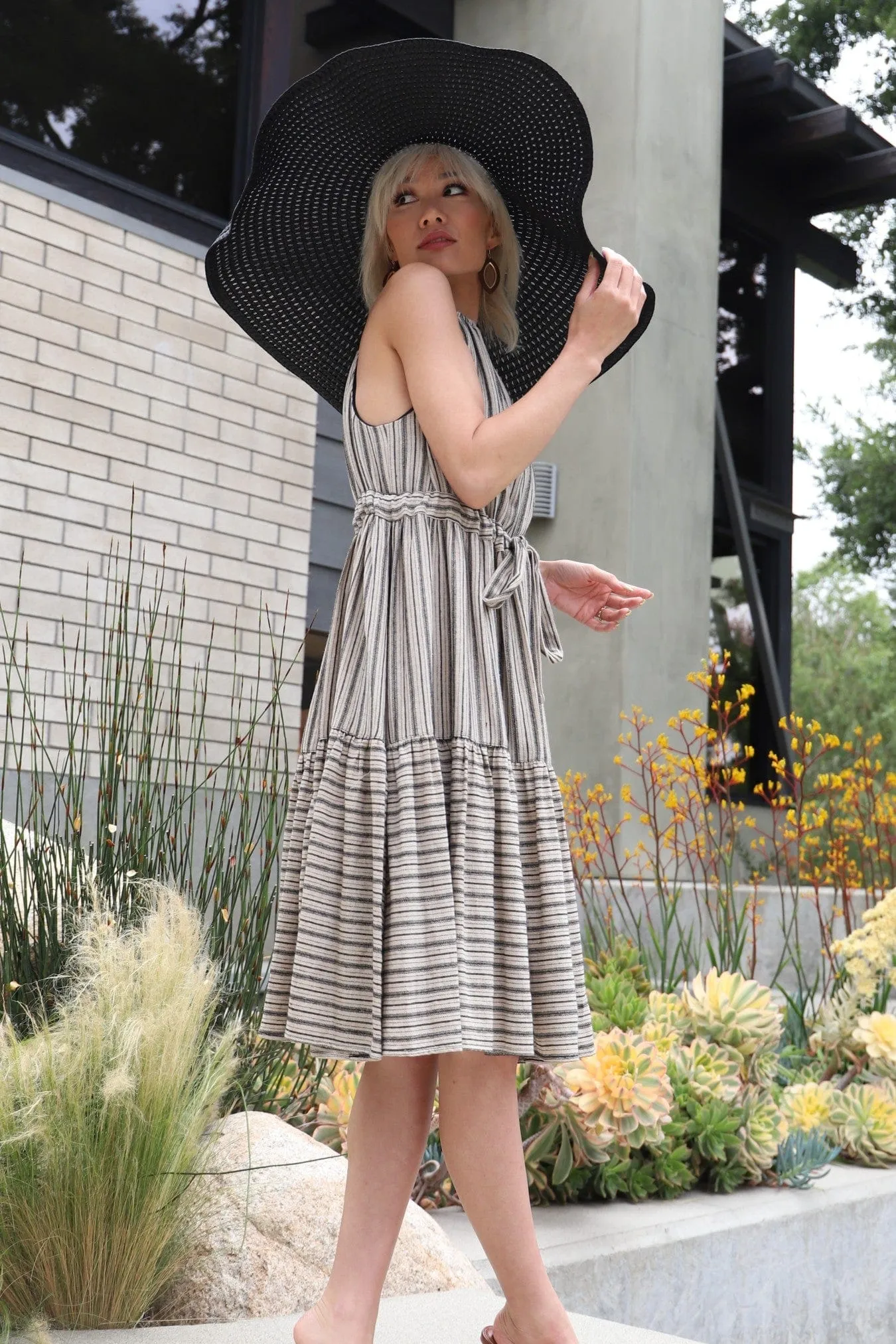 Cozy Style Nixi Dress - Zanzibar Stripe