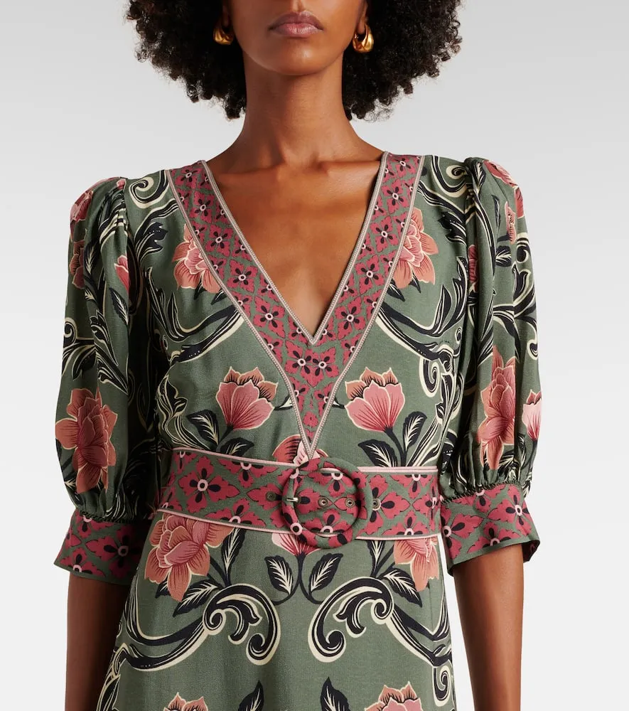 Farm Rio Arabesque floral maxi dress