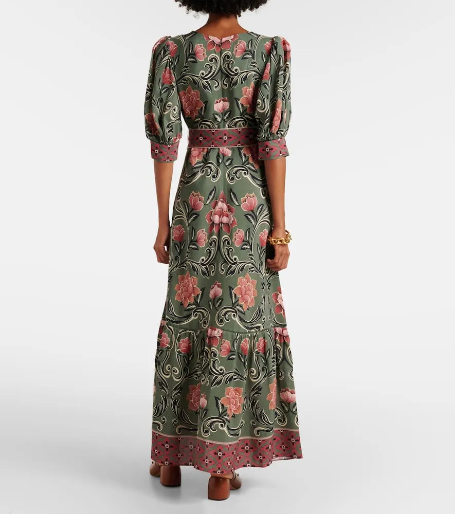 Farm Rio Arabesque floral maxi dress
