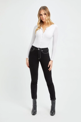 Farrah Skinny Jean Breathable Material Tailored Fit Farrah Skinny Jean