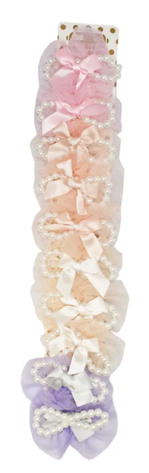 Fashion Hair Bows with Pearls