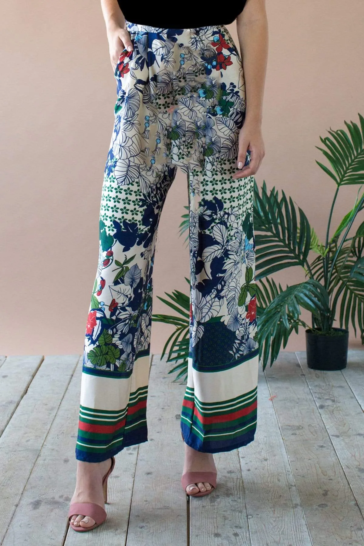 Lukas Pant - Paradiso Stripe Smart Design Adjustable loop