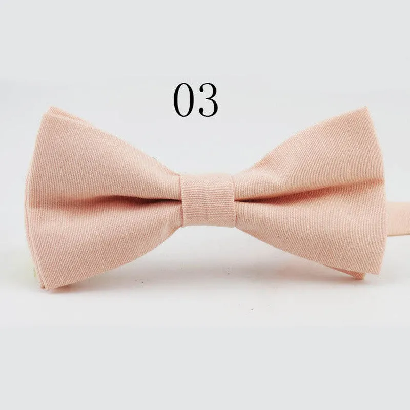 Fashion Mens Bow Tie Oxford Fabric Butterfly Cravat Solid Color Adults Casual Business Bowtie Formal Marriage Bow Ties for Women