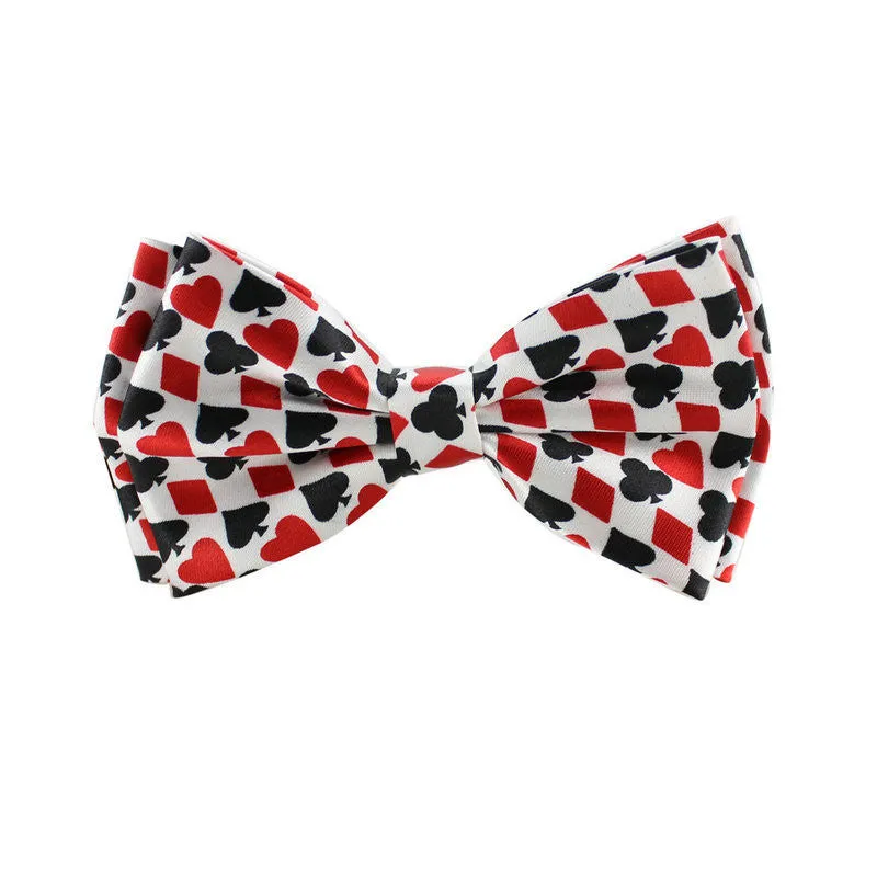 Fashion music Pattern two-layer Bow tie for Men Men's Unisex Tuxedo Dress Bowtie / Butterfly Brand New