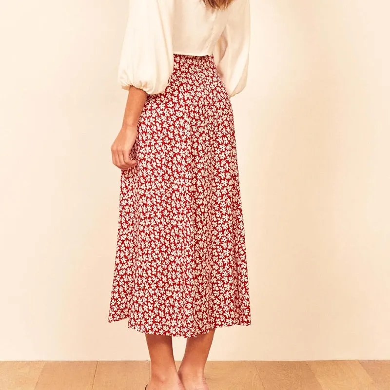 Fashion vintage A-line skirts
