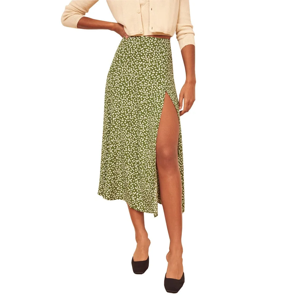 Fashion vintage A-line skirts