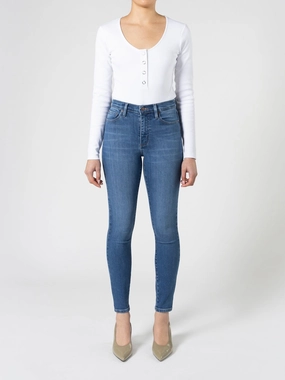 Fashion-forward comfort Cult Skinny Ankle Icon Blue Active Ready Cult Skinny Ankle Icon Blue