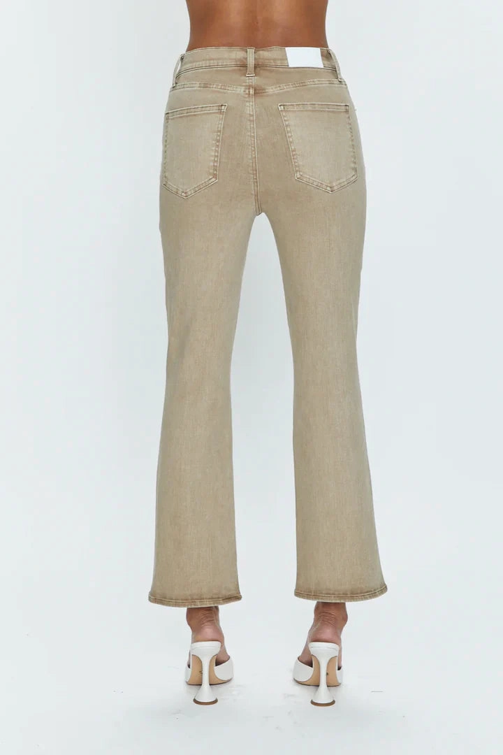 Pistola Lennon High Rise Boot Crop- Mink Snow Shape Retention Classic Weekend Getaway