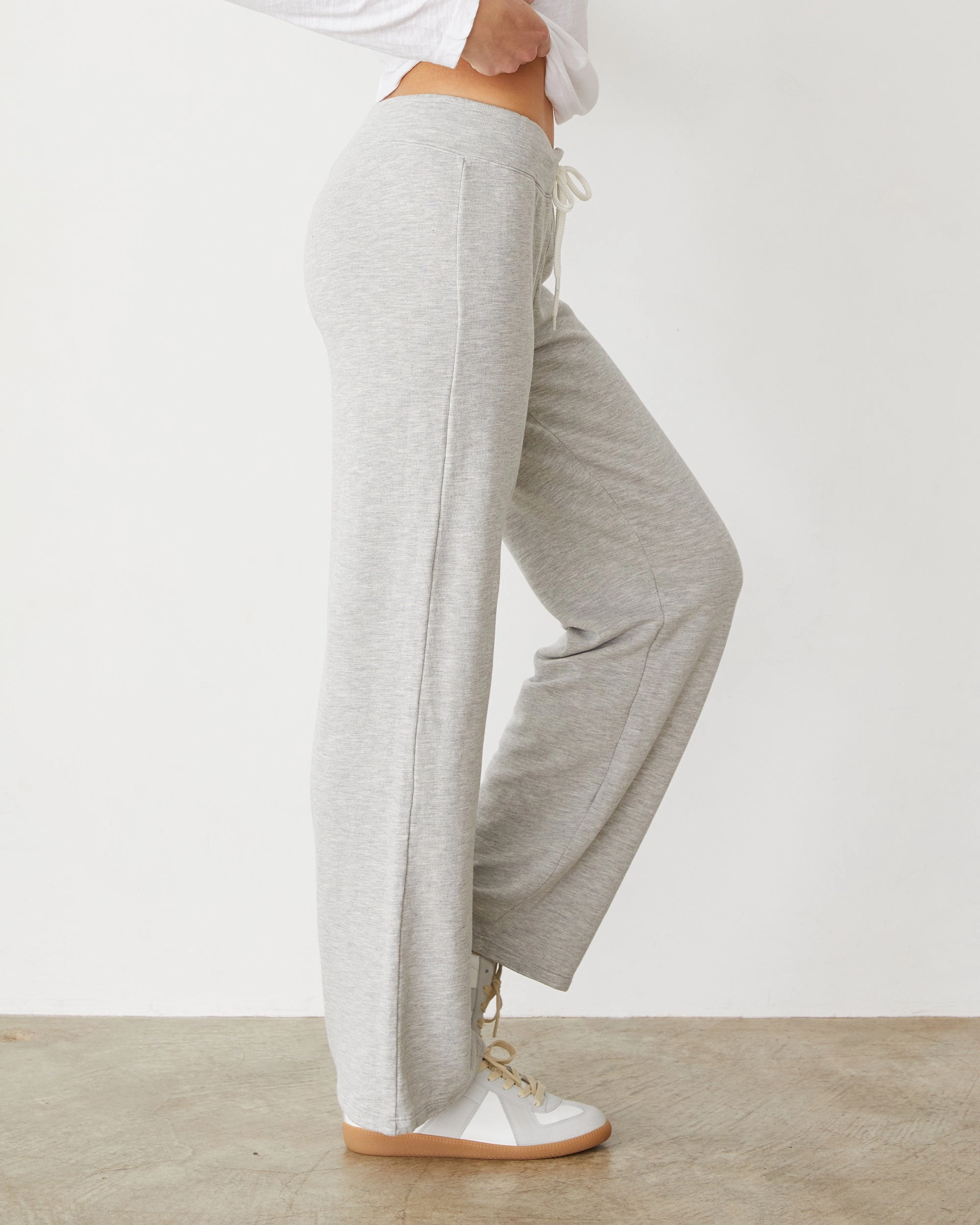 Comfortable Fashion Anti Pilling Surface Softfleece Straight Leg Vintage Sweat