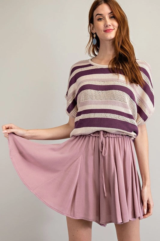 Raelynn Rayon Gauze Swing Skirt Simple looks