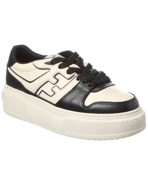 FENDI Match Leather Platform Sneaker