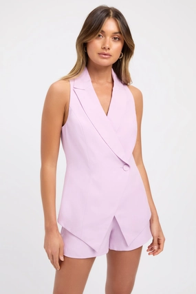 Fenton Sleeveless Blazer StretchFit Fabric Technology Prayer