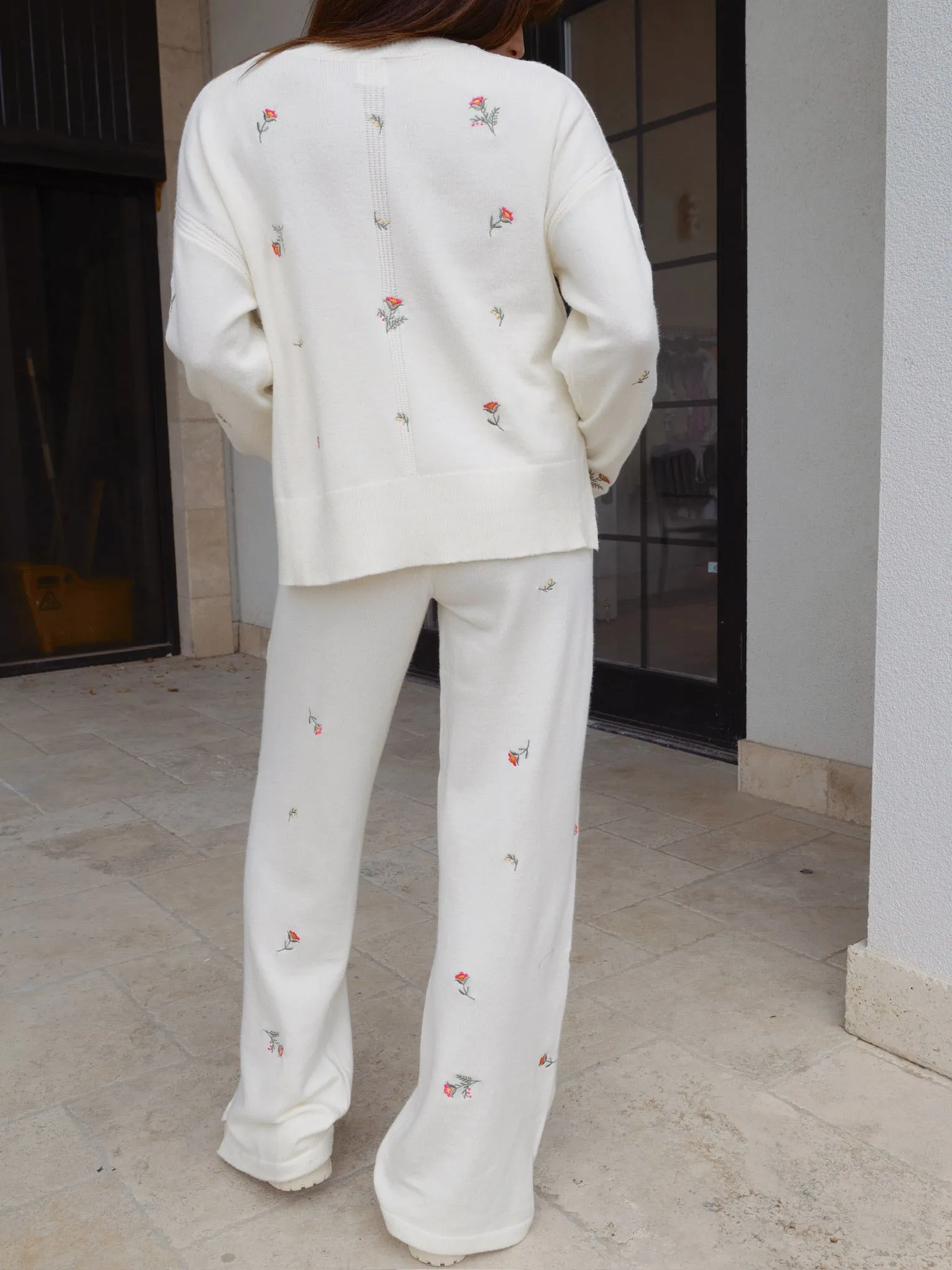 Field of Flowers Sweater Set