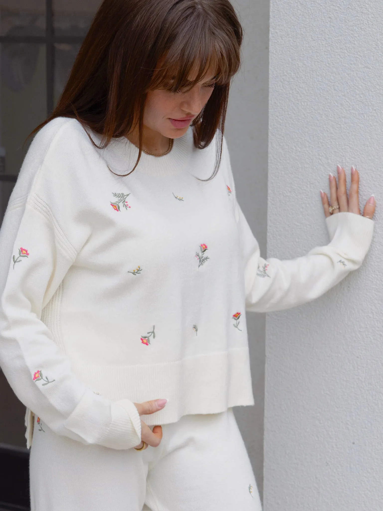 Field of Flowers Sweater Set