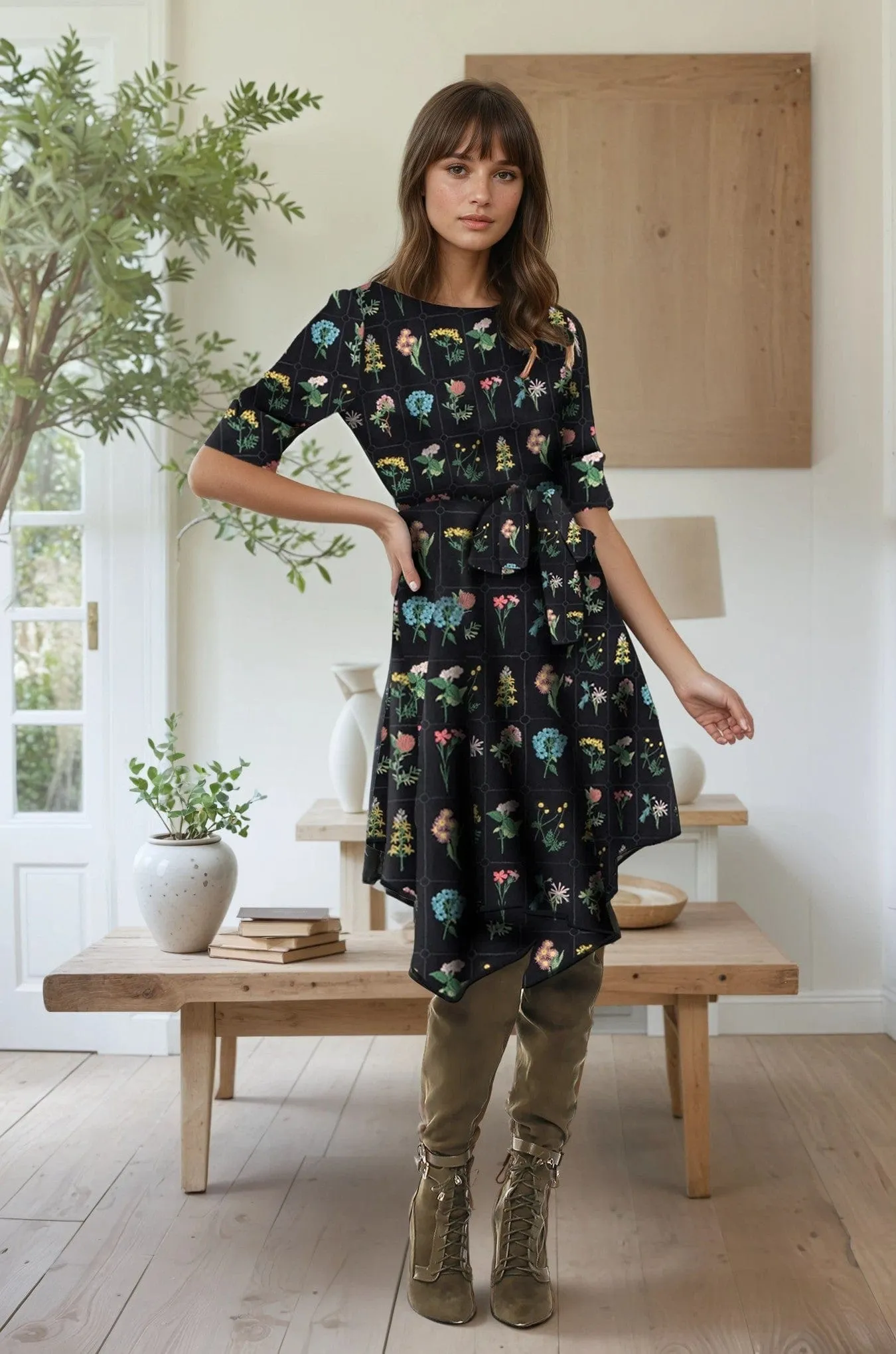 Wedding guest Ezra Dress ?C Botanicals