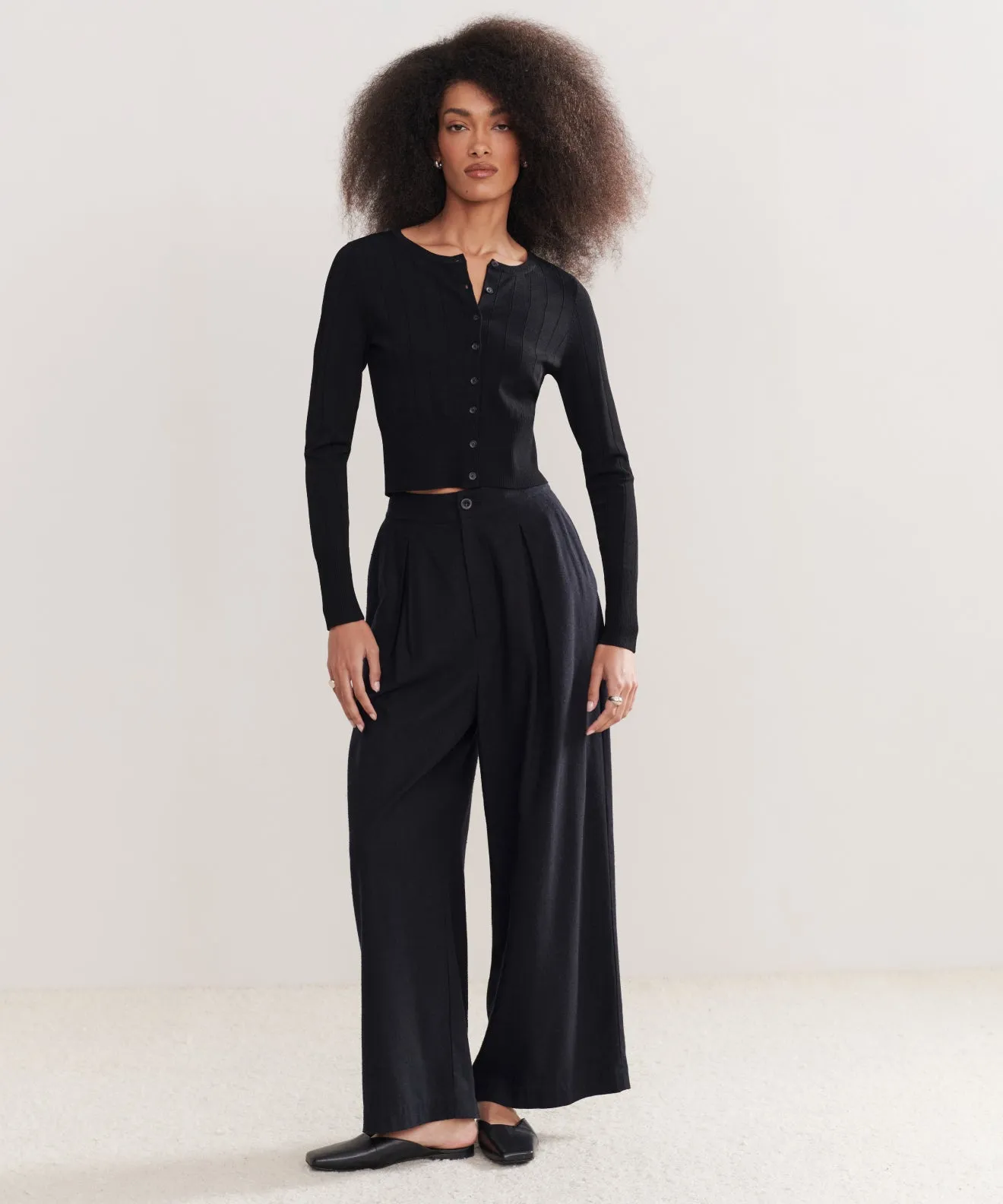 Relaxed Trouser Bi Stretch Fabric LightweightDesign