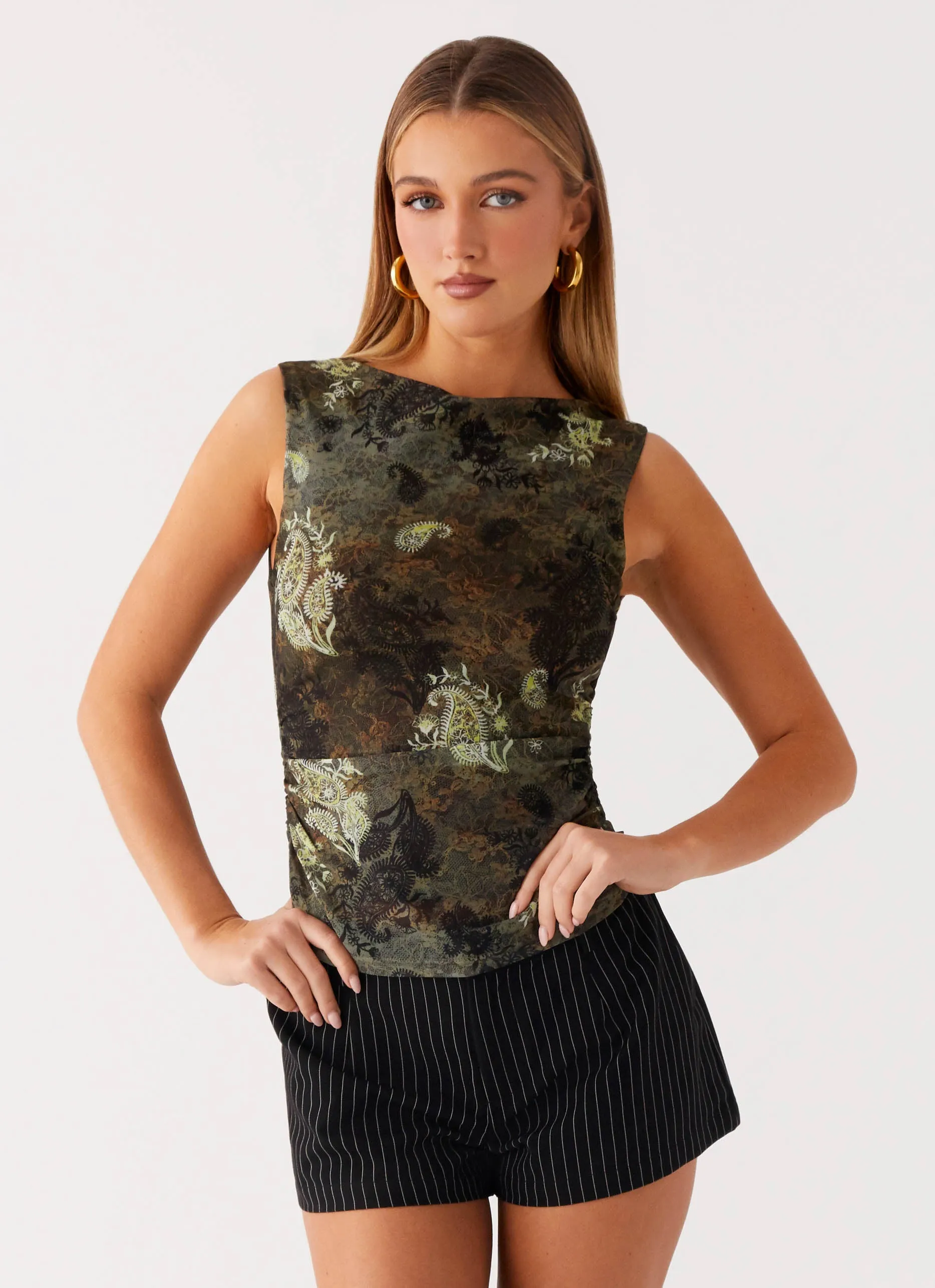 Reversible design Reyka Suiting Shorts - Black