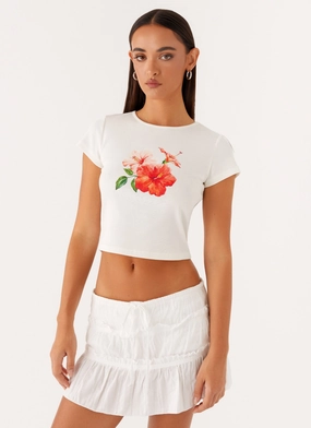 Nicolette Ruched Skort - White Seasonless wear