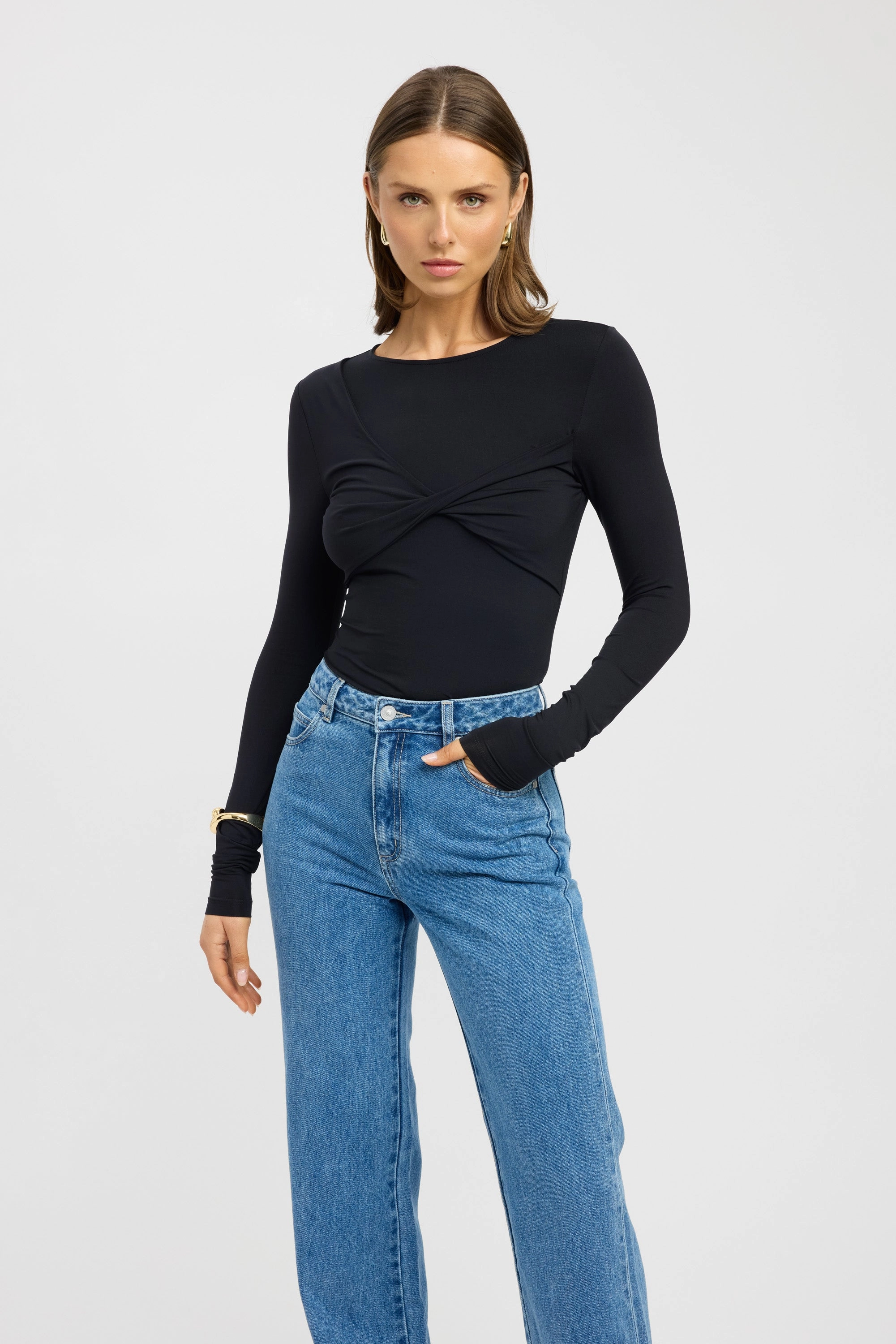 Larsen Jean High-Quality Fabric Light Layers