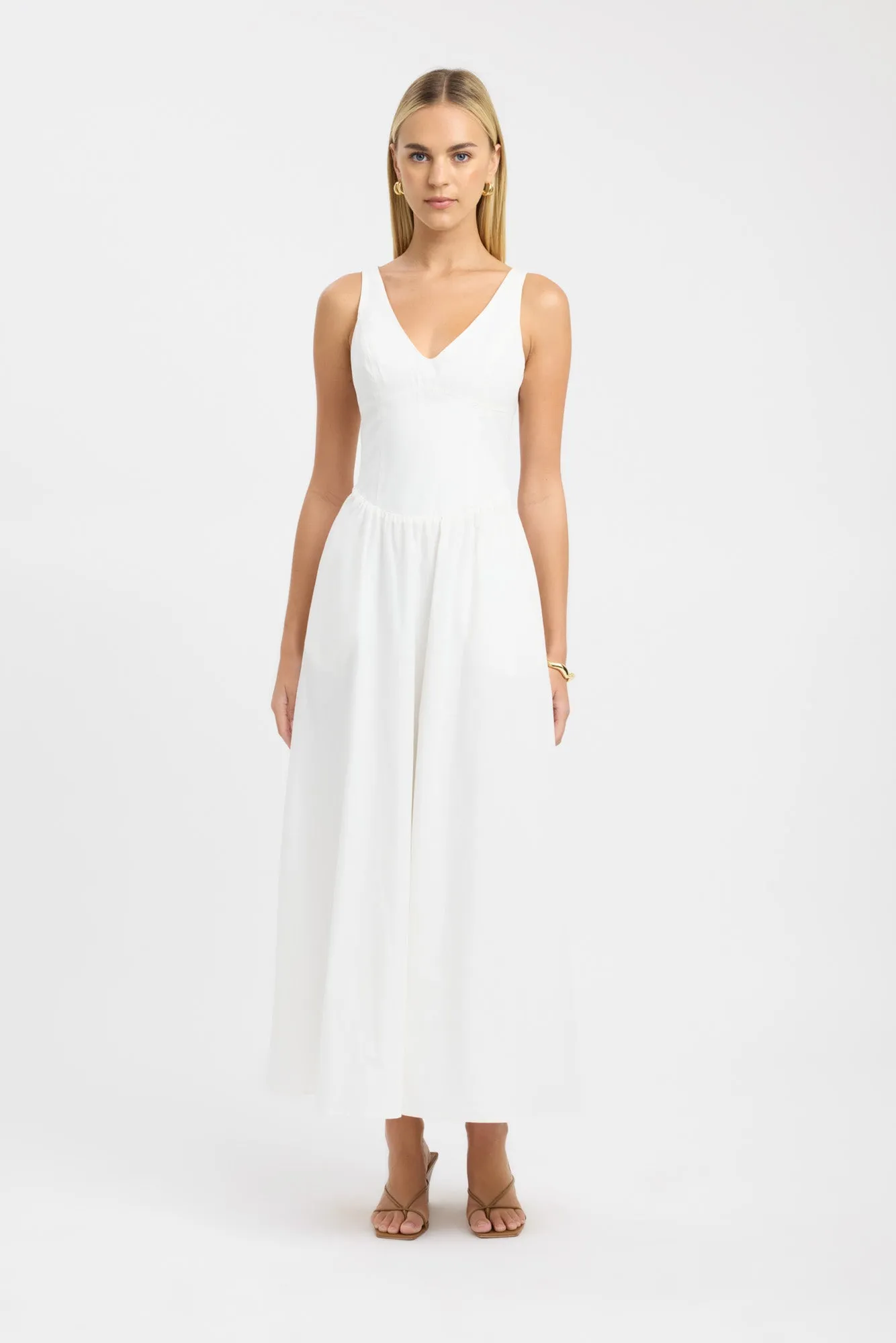 Gentle Texture Bold Design Romeo Maxi Dress