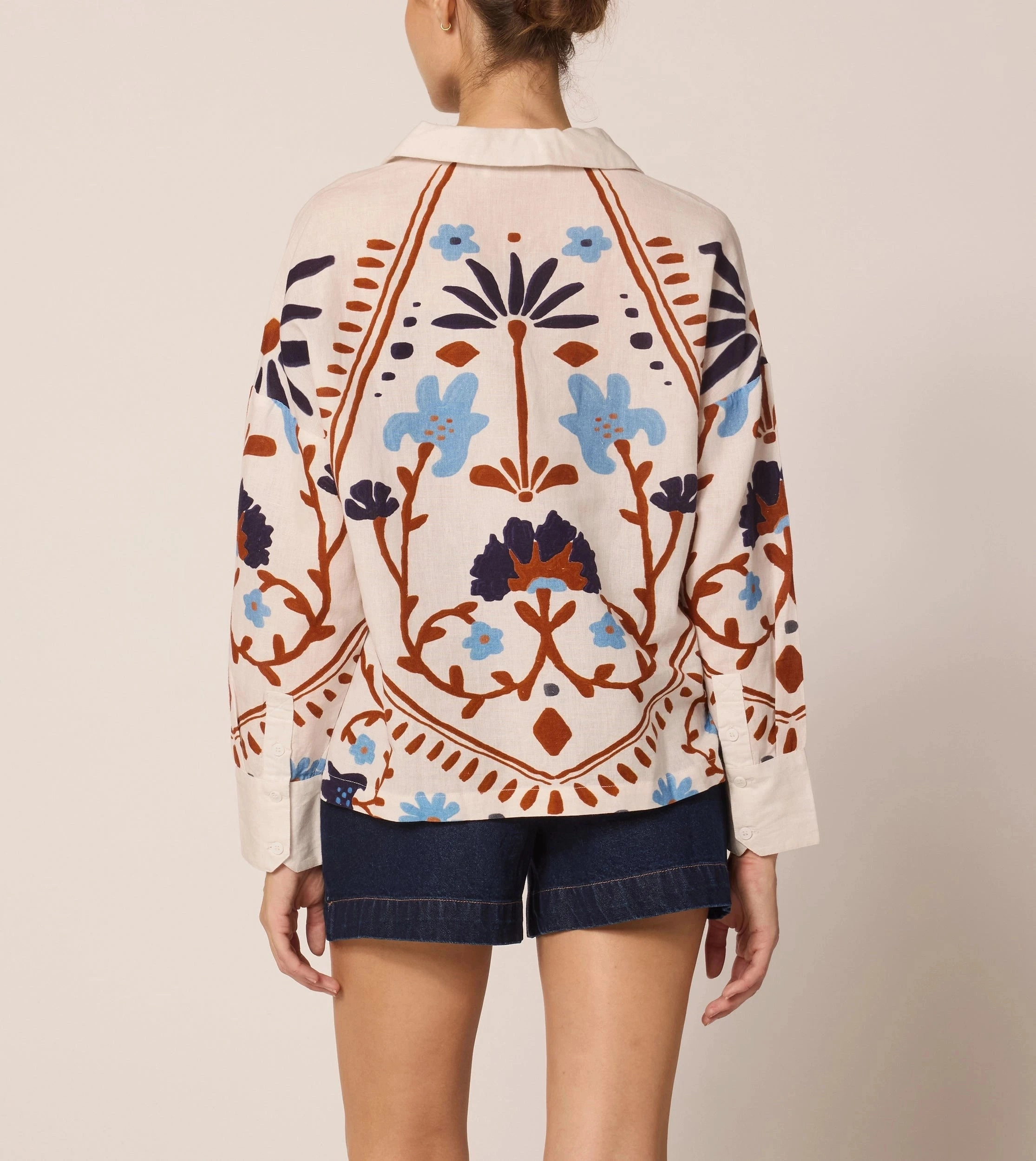 Ventilated Back Panels Miranda Blouse | Liliana