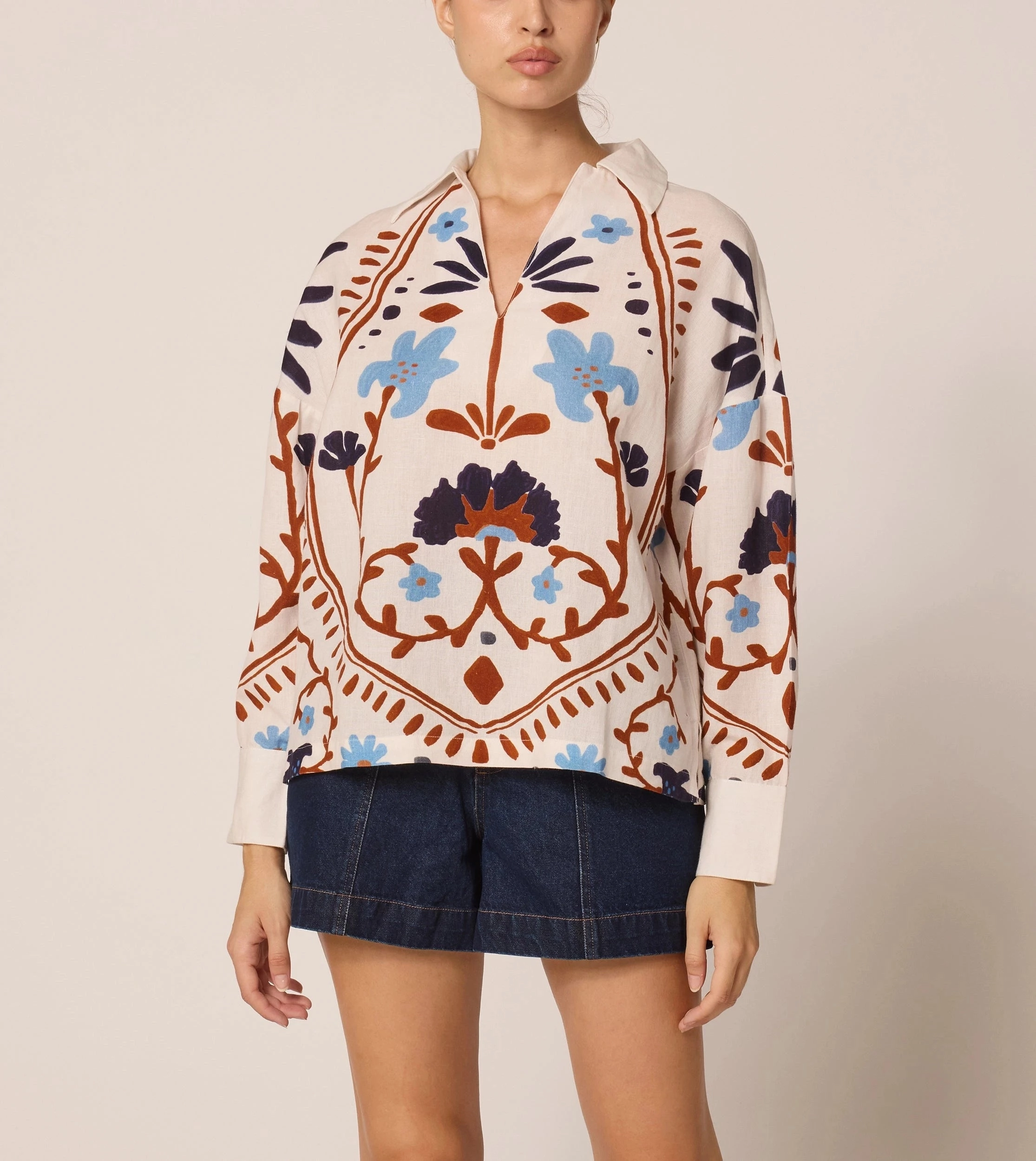 Miranda Blouse | Liliana Ventilation Panel