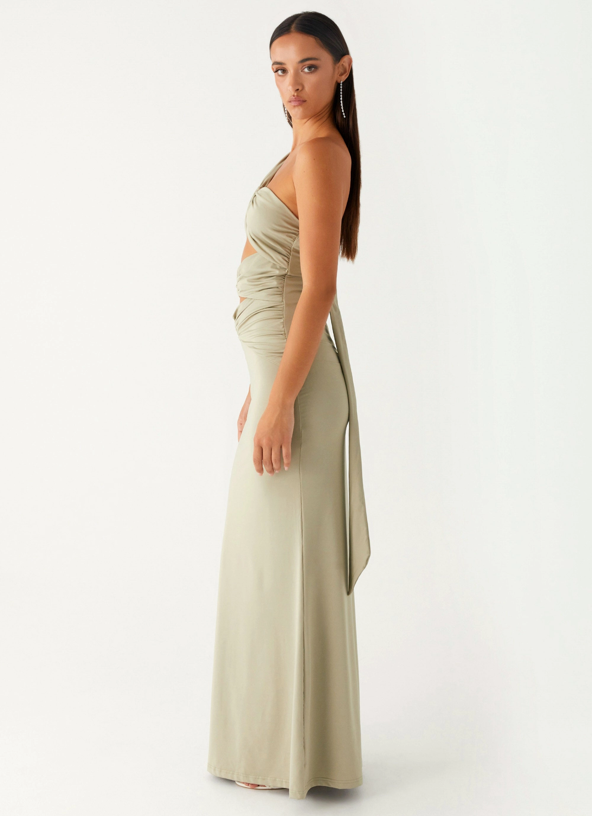 Clean Lines Christie Maxi Dress - Sage