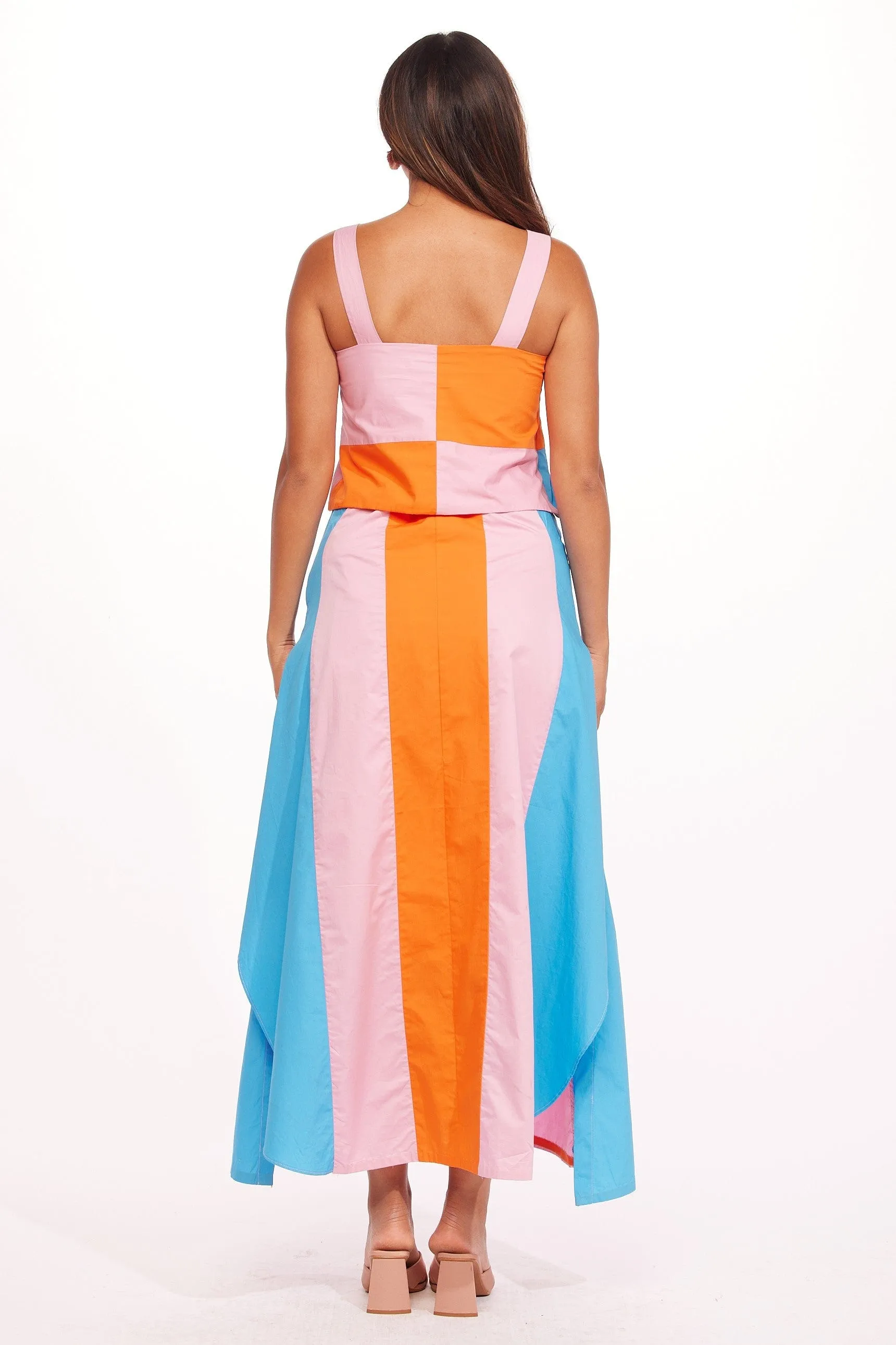 Salka Skirt - Teal Melody Performance Fashion Smooth Layer