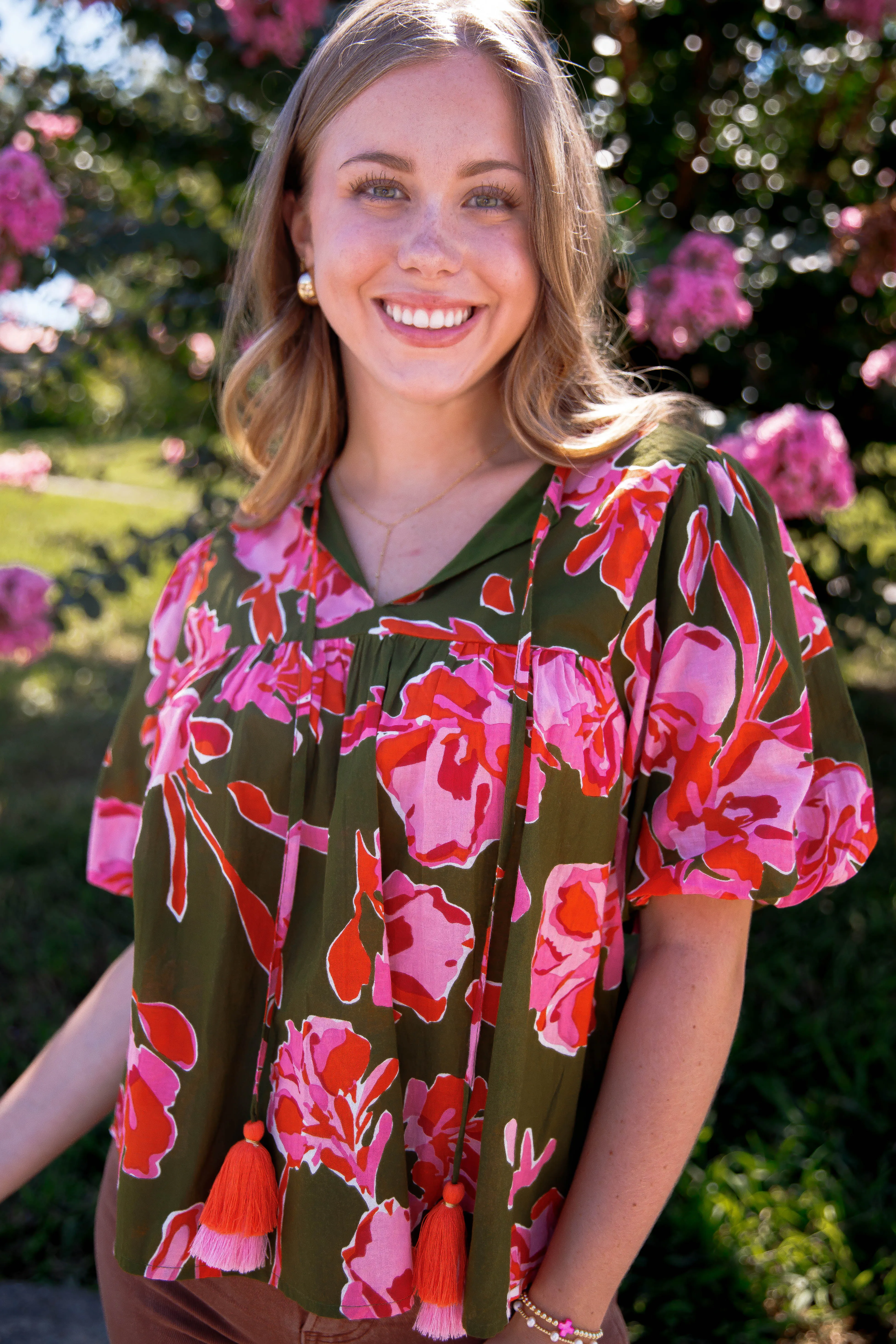 ThermalRegulationLayer Anti Pill Finish Have A Nice Trip Blouse