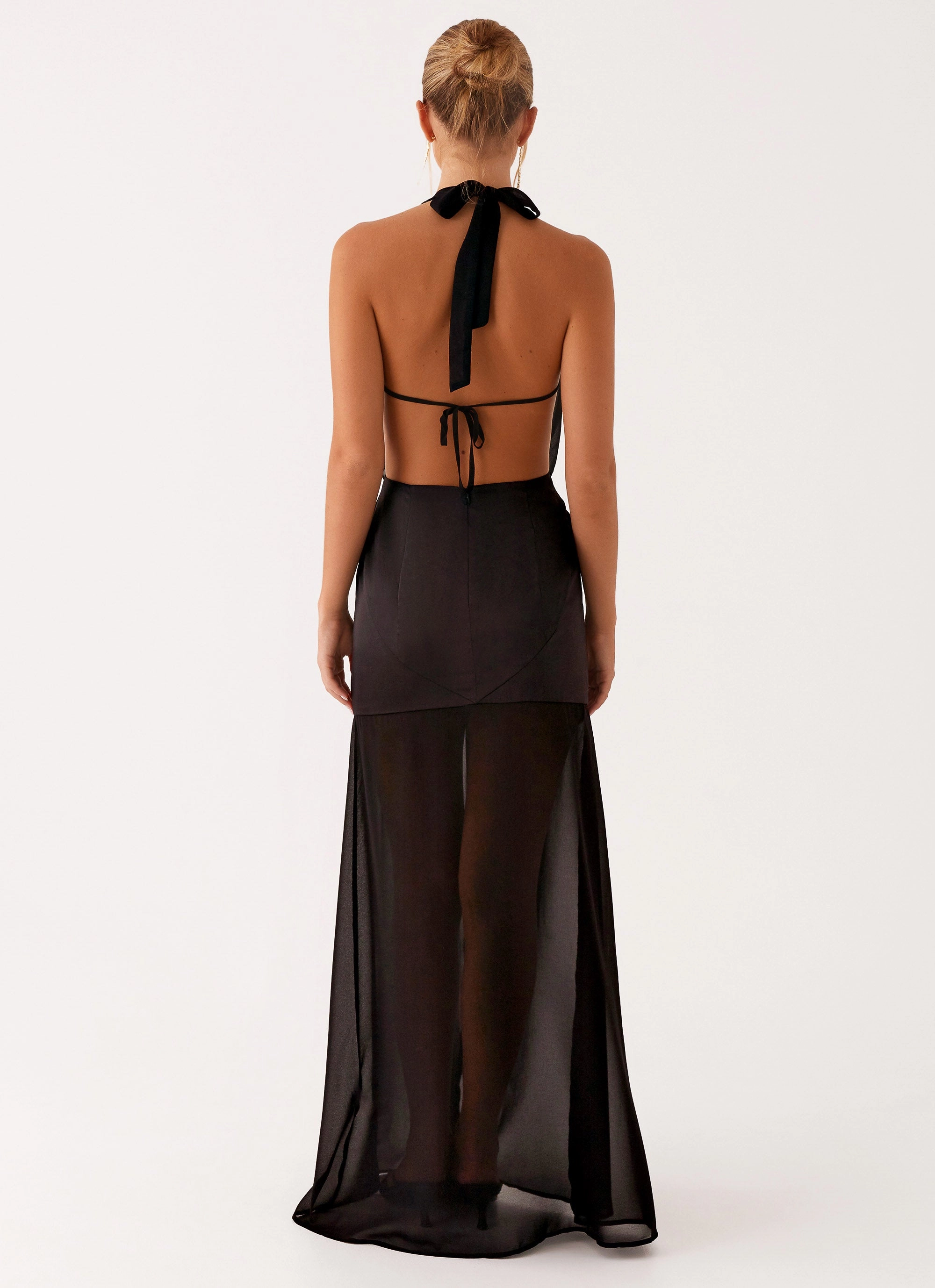 Fenella Maxi Dress - Black Radiant Mood Indoor Event