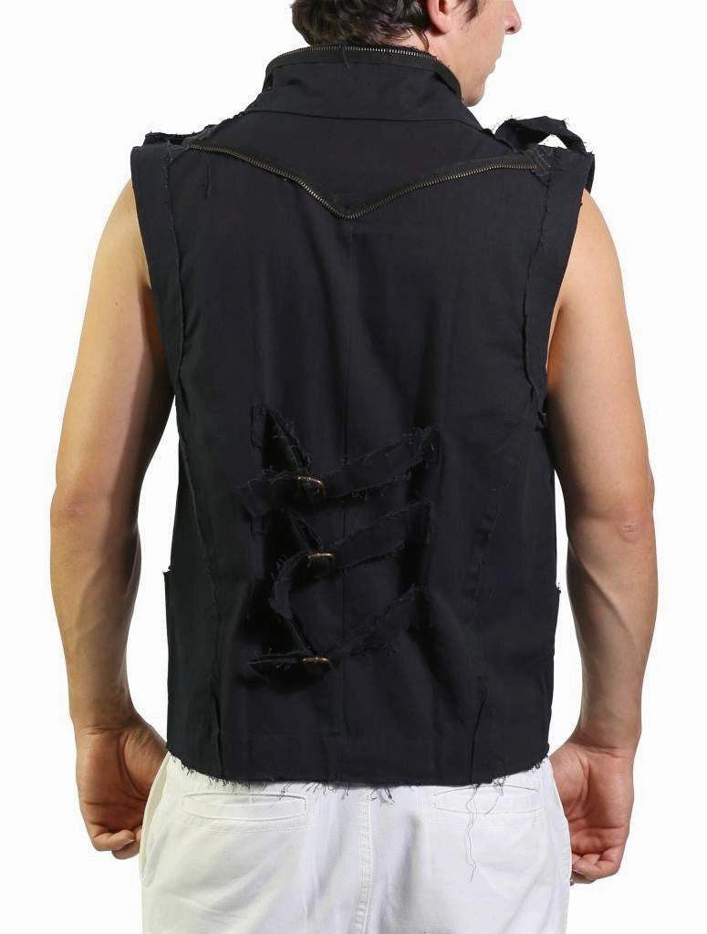 Flexible Articulated Elbows UV Block Steampunk Vest