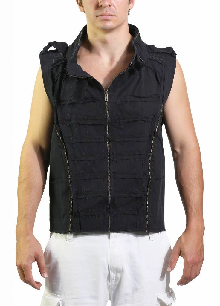 Steampunk Vest Climate Responsive Textile LowProfileStitching