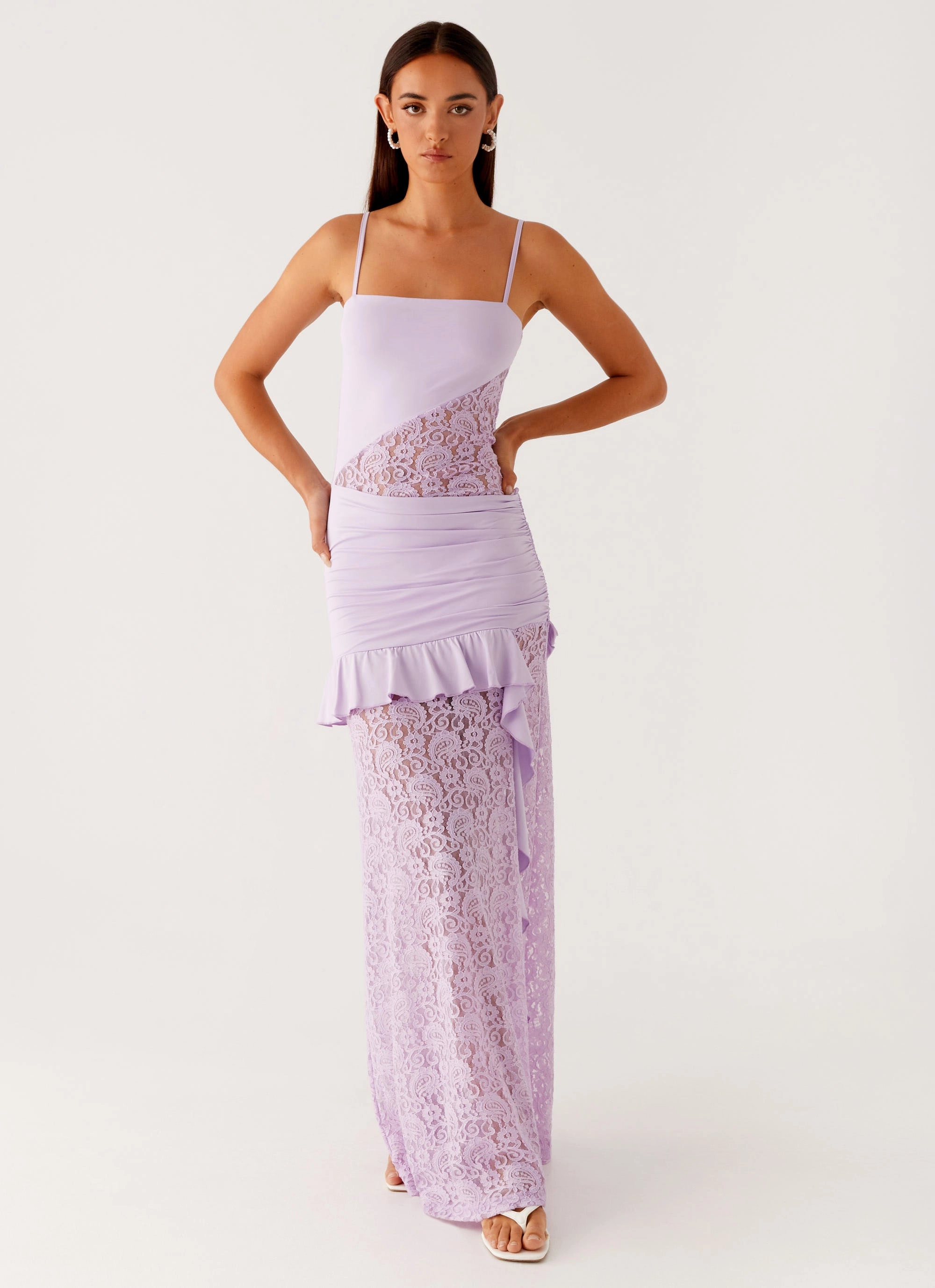 Shape Retention New Romance Maxi Dress - Lilac