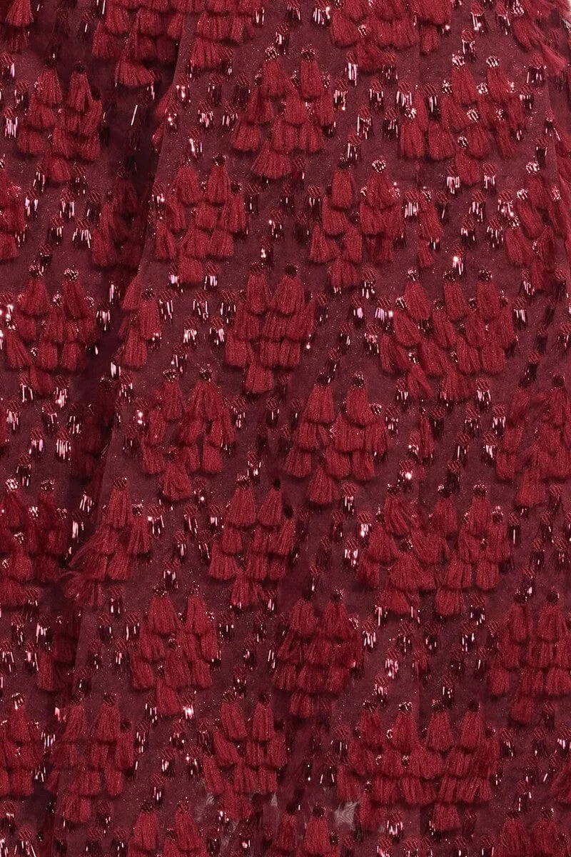 Hypoallergenic Fiber Filling Moisture Wicking Lining Car Coat ?C Sangria Fizz