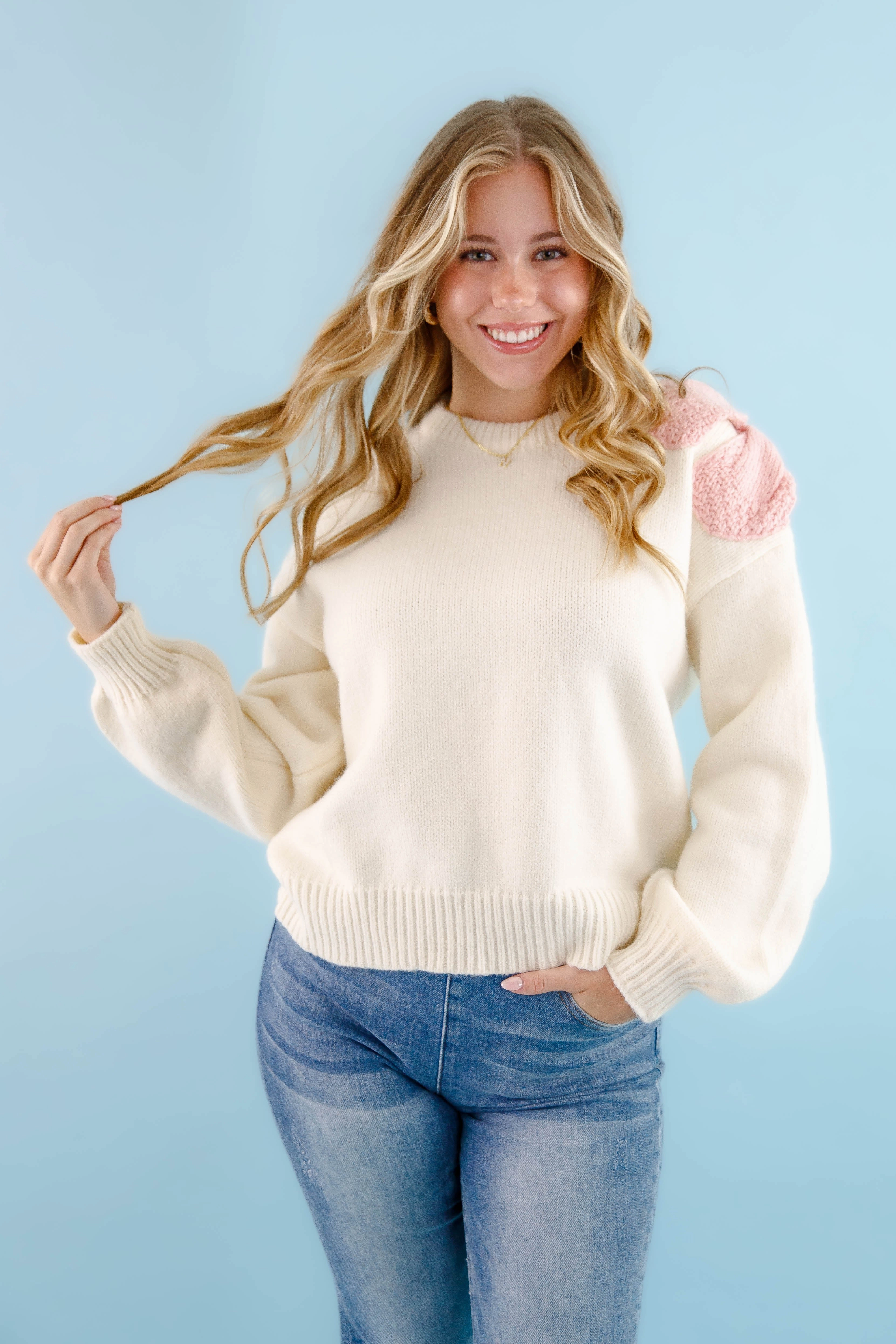 Winter Hoodie SeamlessKnitConstruction Wrapped Up In It Sweater