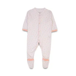 Floral Print Baby Pajamas - Pack of 3