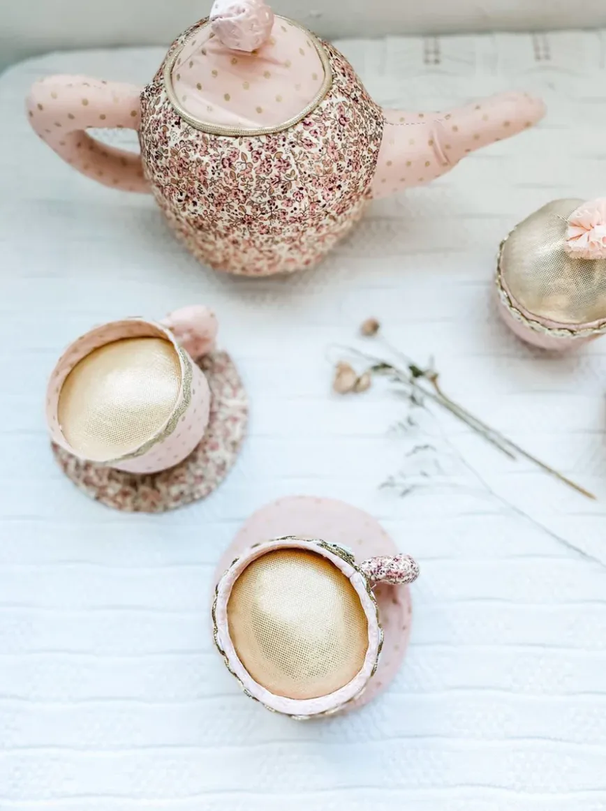 Floral Stuffed Tea Set - Mon Ami
