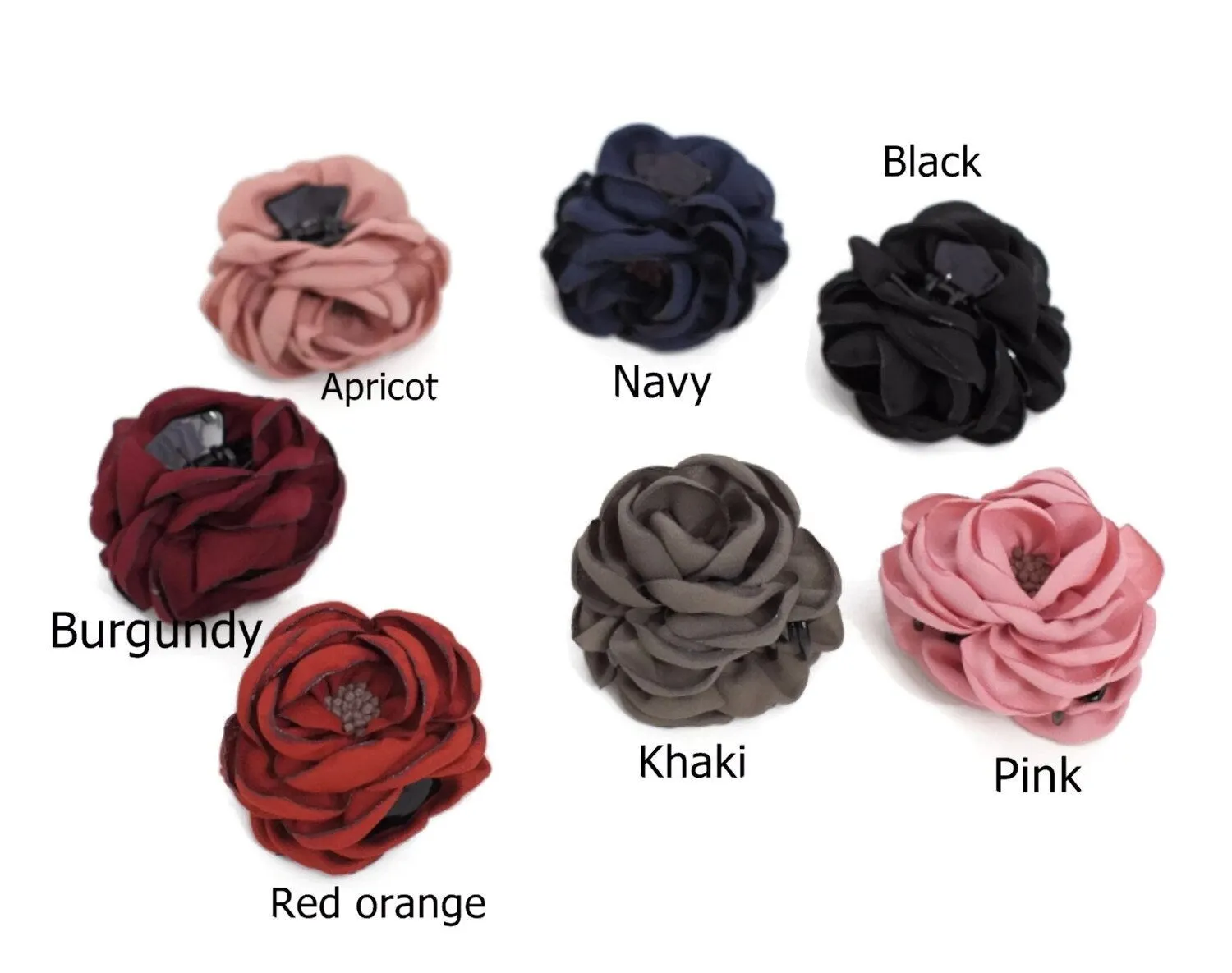Flower Hair Jaw Claw Stamen Flower Hair Jaw Claw Clip Women Hair Accessory