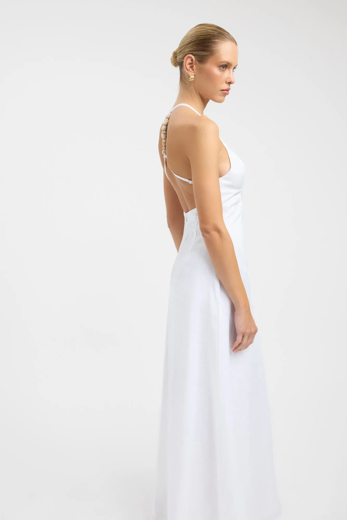 Light Shape Tahiti Bead Maxi Dress